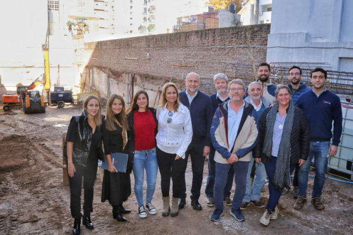 Avanzan las obras del memorial de Salta 2141, en la ciudad de Rosario